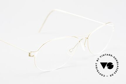 Lindberg Perry Air Titan Rim Titanium Brille Classic Style, ungetragenes Designerstück + orig. Lindberg Magnet-Etui, Passend für Herren und Damen