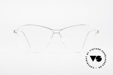 Lindberg Ditte Air Titan Rim Titanium Brille Damen Aviator, vielfach ausgezeichnet hinsichtlich Qualität und Design, Passend für Damen