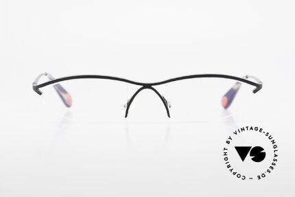 Bugatti 342 Odotype Herren Nylor Brille Randlos, unverwechselbares Design der Odotype-Serie, Passend für Herren