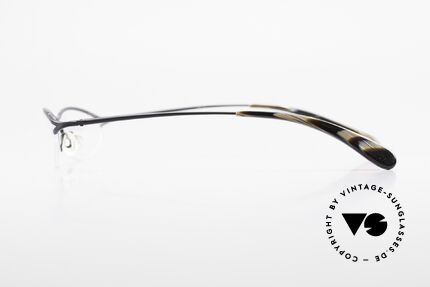 Bugatti 342 Odotype Herren Nylor Brille Randlos, spezielle Glaseinfassung mittels Nylor-Faden, Passend für Herren