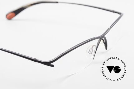 Bugatti 342 Odotype Herren Nylor Brille Randlos, Modell als Brille oder Sonnenbrille verglasbar, Passend für Herren