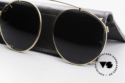 Sonnenbrillen Ray Ban Round Metal 49 Clip On B L USA Glaser Vorhanger