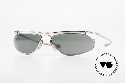 Ray Ban Inertia Sportlich B&L USA Sonnenbrille, sportliche Designer-Sonnenbrille von RAY-BAN, USA, Passend für Herren