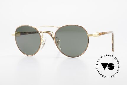 Ray Ban Chaos Round 90er B&L USA Brille W2005, vintage B&L RAY BAN CHAOS ROUND W2005, SMALL, Passend für Herren und Damen