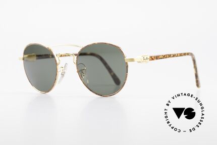 Ray Ban Chaos Round 90er B&L USA Brille W2005, beste Qualität von RAY-BAN Bausch & Lomb, U.S.A., Passend für Herren und Damen