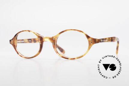 Giorgio Armani 342 Kleine Ovale 90er Fassung, vintage Giorgio Armani DesignerFassung der 90er Jahre, Passend für Herren und Damen
