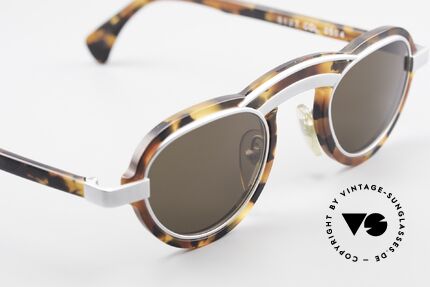 Alain Mikli 5107 / 0504 80er Designer Sonnenbrille, ungetragene Rarität von 1989 & KEINE Retrobrille, Passend für Herren und Damen