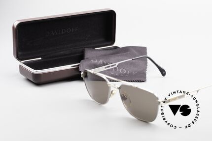 Davidoff 708 Elegante Herren Sonnenbrille, Größe: medium, Passend für Herren