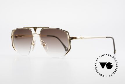 MCM München 5 Titanium Sonnenbrille Large, Luxus-Sonnenbrille von Michael Cromer, München, Passend für Herren