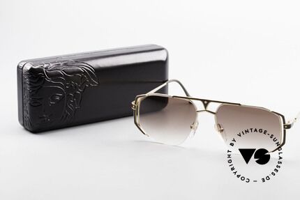 MCM München 5 Titanium Sonnenbrille Large, Größe: extra large, Passend für Herren