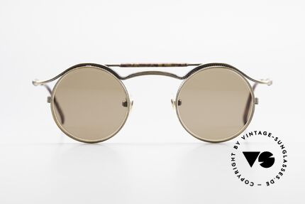 Matsuda 2903 90er Steampunk Sonnenbrille, 'Steampunk-Sonnenbrille' der jap. 'Design-Manufaktur', Passend für Herren und Damen