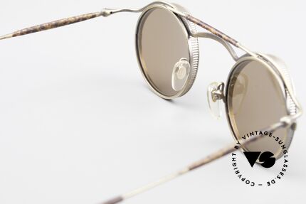 Matsuda 2903 90er Steampunk Sonnenbrille, ungetragenes 90er Einzelstück u. KEINE Reproduktion!, Passend für Herren und Damen