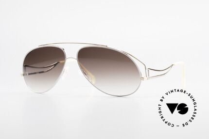 Zollitsch Radiant Industrial XL Aviator Brille, außergewöhnliche vintage Sonnenbrille von Zollitsch, Passend für Herren