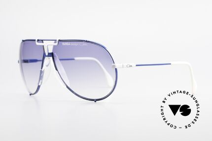 Cazal 901 Targa Design XL Piloten Brille West Germany, mit original Cazal Etui und Wechselgläsern, Passend für Herren