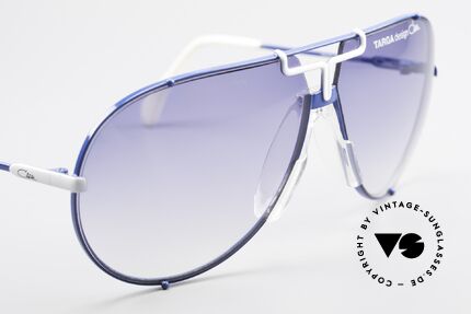 Cazal 901 Targa Design XL Piloten Brille West Germany, tolle Lackierung in blau/weiss, Farbcode 313, Passend für Herren