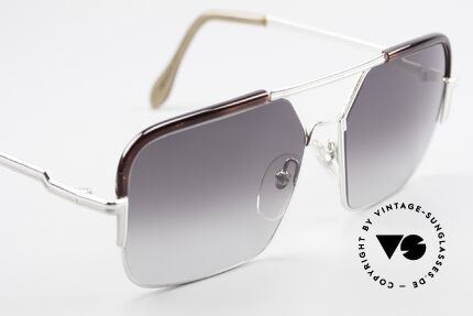 Cazal 706 70er Kombisonnenbrille 1. Serie, Kombi-Brille (Metallfassung mit Kunststoff-Oberrand), Passend für Herren