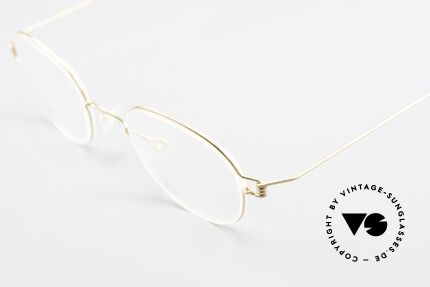 Lindberg Indus Air Titan Rim Titan Brille Klassisch Unisex, extrem stabile Fassung, flexibel & elastisch, und nur 3g, Passend für Herren und Damen