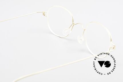 Lindberg Indus Air Titan Rim Titan Brille Klassisch Unisex, eleganter Rahmen ohne Schrauben, Nieten oder Lötungen, Passend für Herren und Damen