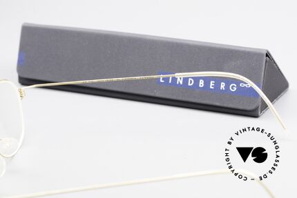 Lindberg Indus Air Titan Rim Titan Brille Klassisch Unisex, Größe: medium, Passend für Herren und Damen