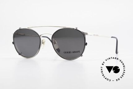 Giorgio Armani 163 Clip On 132 Panto Sonnenbrille Details