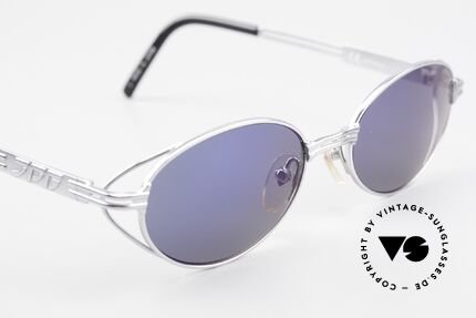 Jean Paul Gaultier 58-6106 Ovale Vintage Sonnenbrille, KEINE Retrosonnenbrille, ein altes ORIGINAL von 1998, Passend für Herren und Damen