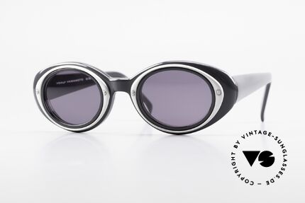 Yohji Yamamoto 52-7001 Sonnenbrille Kurt Cobain Stil, herausragende vintage Yohji Yamamoto Sonnenbrille, Passend für Herren und Damen