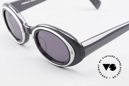 Yohji Yamamoto 52-7001 Sonnenbrille Kurt Cobain Stil, eher eine Form für Damen, da auch nur 127mm breit, Passend für Herren und Damen