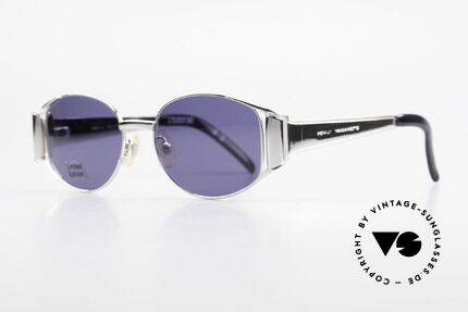 Yohji Yamamoto 52-5107 Limitierte Avantgarde Brille, sehr massive Fassung in Top-Qualität (made in Japan), Passend für Herren und Damen