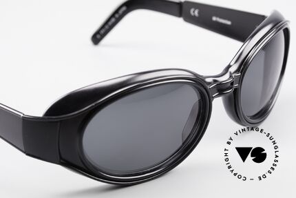 Yohji Yamamoto 52-6202 Sportliche XL Sonnenbrille, Größe: extra large, Passend für Herren und Damen