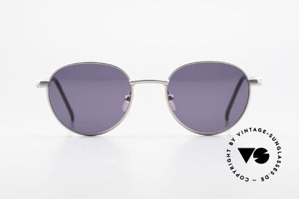 Yohji Yamamoto 52-4102 Panto Designer Sonnenbrille, eher ein schlichtes Design aus dem Hause Yamamoto, Passend für Herren und Damen