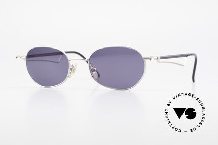 Yohji Yamamoto 52-4108 Titan Designer Sonnenbrille, 90er Titanium Yohji Yamamoto Designer-Sonnenbrille, Passend für Herren und Damen
