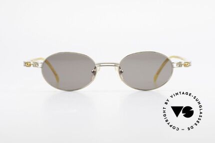 Yohji Yamamoto 52-7202 Designerbrille Oval Vintage, subtiles aber außergewöhnliches 90er Design; Avantgarde, Passend für Herren und Damen