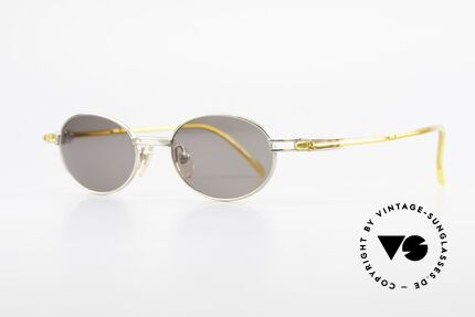 Yohji Yamamoto 52-7202 Designerbrille Oval Vintage, herausragende Qualität aller Komponenten: made in Japan, Passend für Herren und Damen