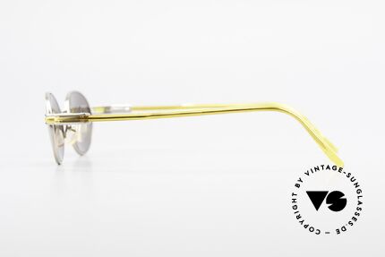 Yohji Yamamoto 52-7202 Designerbrille Oval Vintage, elegant mit raffinierten Details; eine wahre Designerbrille, Passend für Herren und Damen