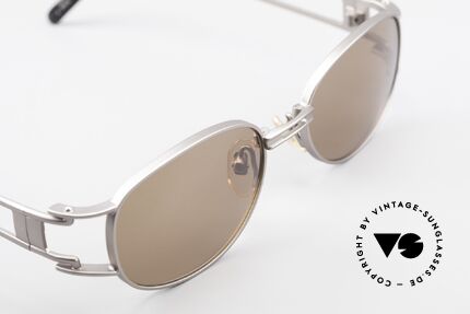 Yohji Yamamoto 52-6106 Vintage Designerbrille Oval, KEINE Retromode; sondern ein Yamamoto Original von '97, Passend für Herren und Damen