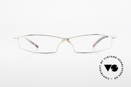 Bugatti 205 Odotype Luxus Brille Mit Echthorn, Kleinserie markant männlicher Brillendesigns, Passend für Herren