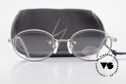 Yohji Yamamoto 51-5107 Titanium Designerbrille Oval, Größe: medium, Passend für Herren und Damen