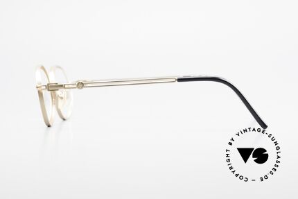 Yohji Yamamoto 51-5107 Designerbrille Oval Vergoldet, hervorragende Qualität; stabil & leicht gleichermaßen, Passend für Herren und Damen