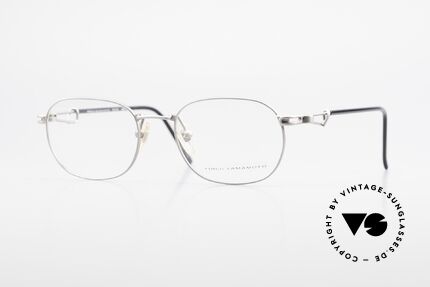Yohji Yamamoto 51-4113 Titan Designerbrille Vintage, rare 90er Titanium Yohji Yamamoto Designer-Brille, Passend für Herren und Damen