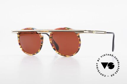 Cazal 648 Original Alte Cazal Brille 90er, außergerwöhnliche Cazal vintage Brille von 1990, Passend für Herren und Damen
