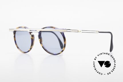 Cazal 648 Alte Cari Zalloni 90er Brille, extrovertierte Rahmengestaltung in Farbe & Form, Passend für Herren und Damen