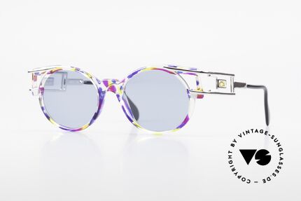 Cazal 353 Alte Cazal Hip Hop Brille 90er, alte vintage Cazal Designerbrille aus dem Jahre 1991, Passend für Herren und Damen