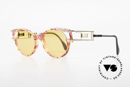 Cazal 353 90er Old School Sonnenbrille, Bügelform identisch dem legendären Cazal Mod. 958, Passend für Herren und Damen
