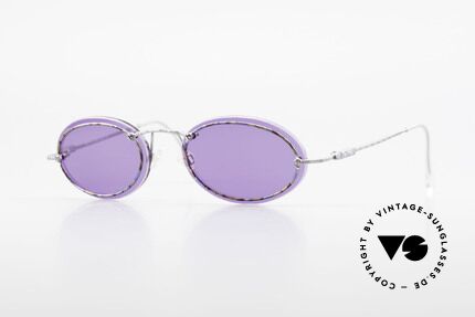 Cazal 770 Oval Vintage Sonnenbrille 90er, filigrane Cazal vintage Brillenfassung von ca. 1998/99, Passend für Herren und Damen