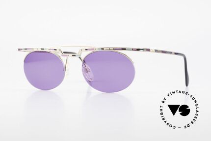 Cazal 758 No Retro Cazal Sonnenbrille, interessante CAZAL vintage Sonnenbrille von 1997, Passend für Herren und Damen