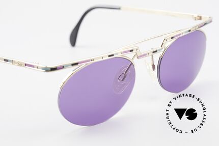 Cazal 758 No Retro Cazal Sonnenbrille, fühlbare Top-Qualität und Komfort (made in Germany), Passend für Herren und Damen