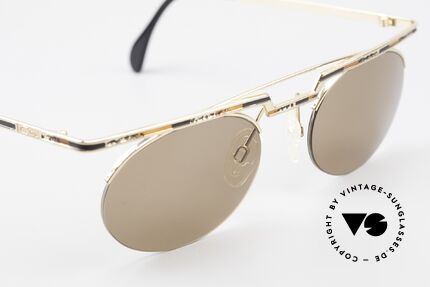 Cazal 758 Original Cazal Sonnenbrille, fühlbare Top-Qualität und Komfort (made in Germany), Passend für Herren und Damen