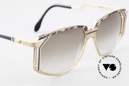 Cazal 346 Hip Hop Vintage Sonnenbrille, Sonnengläser in braun-Verlauf für 100% UV Protection, Passend für Herren und Damen
