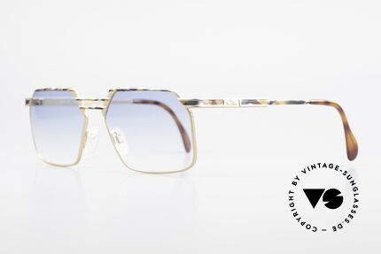 Cazal 760 True Vintage 90er Sonnenbrille, stabile Metall-Fassung mit eleganter Kolorierung, Passend für Herren