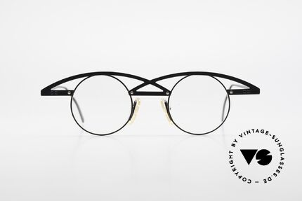 Theo Belgium Centder 11 Avantgarde Vintage Brille, 1989 gegründet als GEGENPOL zum üblich 'Mainstream', Passend für Herren und Damen